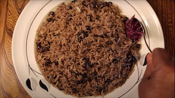 Haitian sticky rice recipe