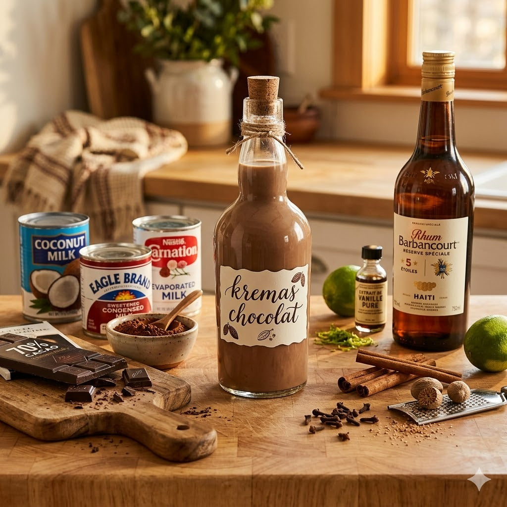 Recette du kremas au chocolat par PHAFO