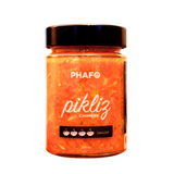 Pot de Pikliz Chimère Phafo, condiment haïtien niveau danger